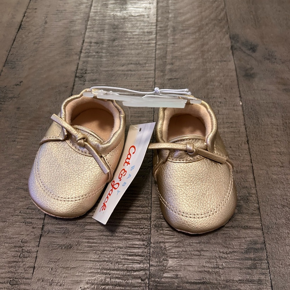Chrome moccasins